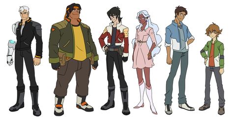 Voltron Character Sheet, Voltron Sims 4 Cc, Hunk Voltron, Voltron Force, Lance Mcclain, Voltron Funny, Keith Kogane, Character Pictures, Voltron Fanart