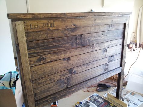 Rustic Barnwood headboard by CR3ATIONSBYDEZI on Etsy, $225.00 Barn Wood Headboard, Rustic Headboards, Barnwood Crafts, Barnwood Headboard, Wood Headboards, Headboard From Old Door, Rustic Wood Headboard, Barnwood Ideas, Barnwood Projects