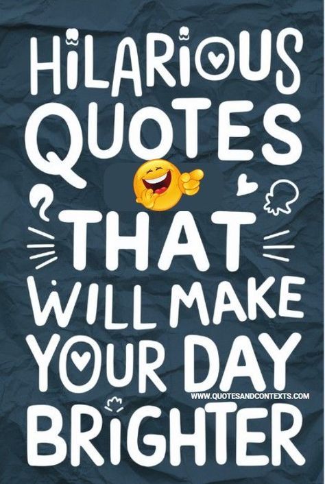 This collection of funny quotes is guaranteed to lift your spirits and add a little humor to your day. Perfect for sharing with friends or simply enjoying yourself, these quotes will bring a smile to your face and make everyday moments a bit more cheerful.

Funny Quotes, Sassy Quotes, Sarcastic Quotes, Funny True Quotes, Quick Jokes, Humor, Mood Humor, Funny Pix Enjoy Your Day Quotes Funny, Fun Inspirational Quotes Funny, Have A Great Day Quotes Funny, Funny Motivational Quotes Humor Hilarious, Friends Sarcastic Quotes, Great Day Quotes Funny, Funny Positive Quotes Hilarious, Have A Great Day Funny, Tumbler Quote Ideas