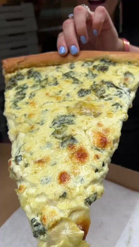 Anyone else LOVE @Artichoke Basille’s Pizza’s Artichoke Slice as much as we do?! 🍕💦🤤 Thick, creamy, crunchy, and so DEVOUR-worthy. Locations in NYC & NJ! #DEVOURPOWER #fyp #foryou #foodtiktok #pizza #artichokepizza #giantpizza #foodies #foodblog #nycfoodblog #nycfood #nycpizza #pizzanyc #newyorkcity #newyorkcitypizza #cheese #mozzarella | DevourPower Foodie | DevourPower Foodie · Original audio Artichoke Pizza Nyc, Giant Pizza, Artichoke Pizza, Cheese Mozzarella, Nyc Food, Italian Food, Artichoke, Italian Recipes, Health Food