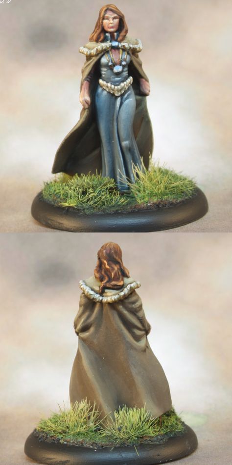 Catelyn Stark: CMON miniatures Asoiaf Miniatures, Catelyn Stark, House Stark, Mini Collection, Female Human, A Song Of Ice And Fire, Miniature Painting, Princess Zelda, Figurines