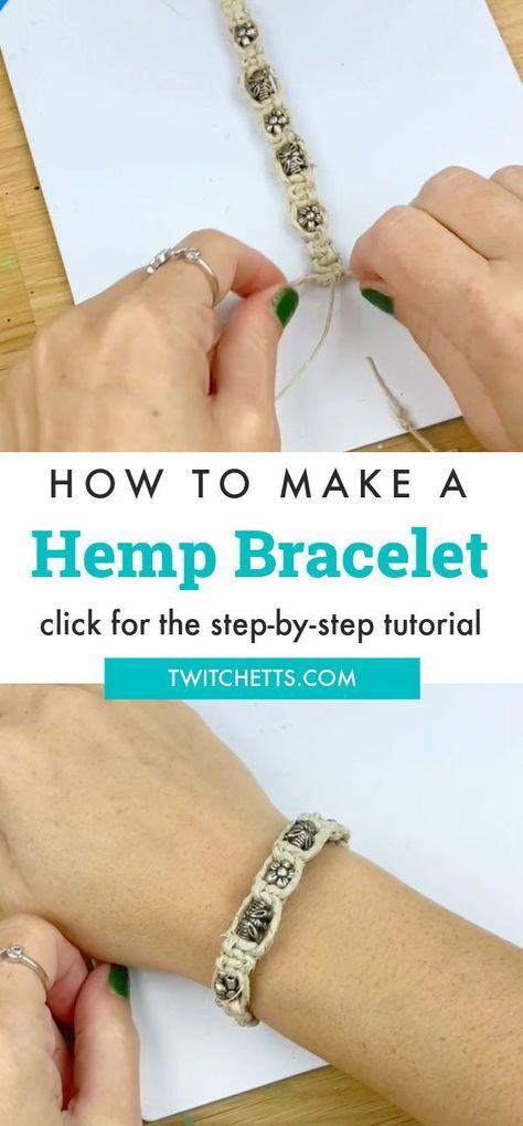 Create Stunning Jewelry with These Easy Bracelet Patterns Diy Hemp Bracelets With Beads, Hemp Bead Bracelet Diy, Beaded Hemp Bracelets Diy, Hemp Jewelry Diy Tutorials, Hemp Necklace Diy Tutorials, Macreme Basic Bracelet Beads, Diy Hemp Bracelets Patterns, Hemp Bracelet Diy Step By Step, Hemp Cord Bracelets Diy