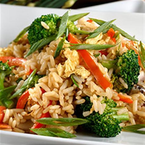 Stir Fried Rice Recipe, Sesame Beef, Vegetarian Stir Fry, Chicken Fried Rice Recipe, Stir Fry Rice, Cafe Delites, Vegetable Fried Rice, Arroz Frito, Diner Recept