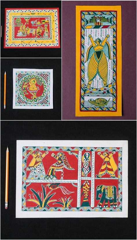 Manjusha Handpainted Traditional Paintings Manjusha Art, Manjusha Painting, Madhubani Art, Madhubani Painting, Traditional Paintings, Hand Painted, Paintings, Quick Saves, Home Decor