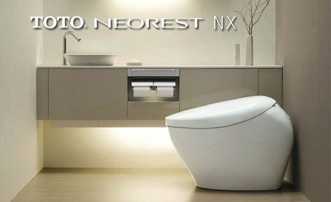 Designed as the next-generation smart toilet. Fusing beauty with functions, the seamless combination of washlet and toilet as one integral device is the whole idea moving forward. The NX has a host of new and improved features that are set to sideline its rivals. Find out more in this TOTO Neorest NX review. Toto Neorest, Integrated Toilet, Toto Toilet, Sneakers Art, Luxury Shower, Smart Toilet, Toilet Design, Bathroom Taps, Bathroom Toilets