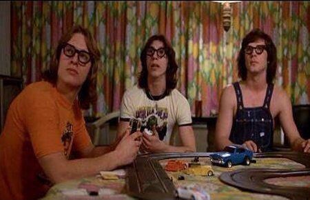 Clip out of the movie Slap Shot. The Hanson Brothers. (Dave Hanson, Steve and Dave Carlson). Slap Shot Movie, Melinda Dillon, Michael Ontkean, Hanson Brothers, Slap Shot, Slot Racing, Hockey Humor, Sports Movie, Hockey Life