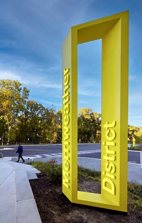 Mall Entrance, Monument Signage, Columbia Maryland, Park Signage, Pylon Sign, Wayfinding Signage Design, Architectural Signage, Monument Signs, Wayfinding Design