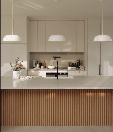 Kabinet Dapur, Japandi Interior, 아파트 인테리어, Kitchen Room Design, Kitchen Inspiration Design, Kitchen Style, 인테리어 디자인, Interior Design Kitchen, Home Decor Kitchen