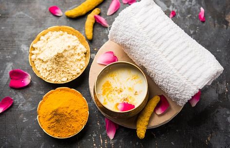 Homemade Face Cleanser, Turmeric Face Pack, Fair Glowing Skin, Homemade Face Pack, Homemade Face Wash, Patchy Skin, Face Pack, Skin Clear, Homemade Face