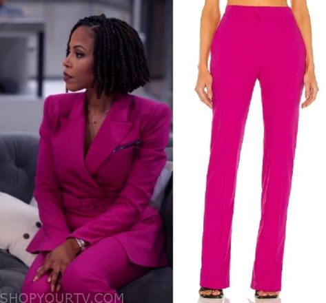 Sistas: Season 6 Episode 6 Andi's Pink Trousers Pink Trousers, Fashion Looks, Trousers, Tv, Pink, Clothes