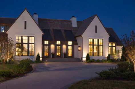 House Tour: Gorgeous modern English Tudor home in the Upper Midwest English Tudor House Plans, English House Plans, English Tudor House, Modern English Tudor, Tudor House Exterior, English Tudor Homes, Tudor House Plans, Modern Tudor, Tudor Style Homes