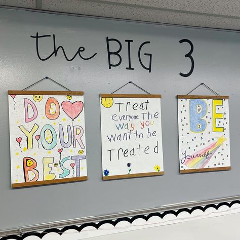 BRITT (@miss5th) • Instagram photos and videos Classroom Promise Kindergarten, Whole Group Classroom Management, Our Class Promise, Mindful Classroom, Classroom Promise, Beginning Of The Year Activities, Class Promise, Groups Of Three, Mindfulness Classroom