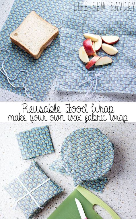 reusable food wraps for easy environmentally friendly food storage Repurpose Decor, Bees Wax Wraps, Reusable Food Wrap, Wax Wraps, Beeswax Wraps, Beeswax Food Wrap, Thrifty Thursday, Diy Posts, Food Wraps