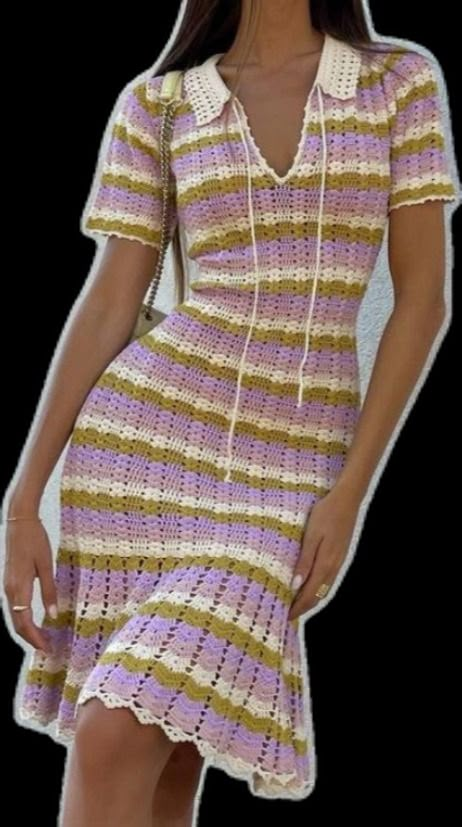 Mode Crochet, Crochet Business, Crochet Design Pattern, Crochet Clothing And Accessories, Crochet Fashion Patterns, Crochet Dress Pattern, Crochet Woman, Free Crochet Patterns, Knit Outfit