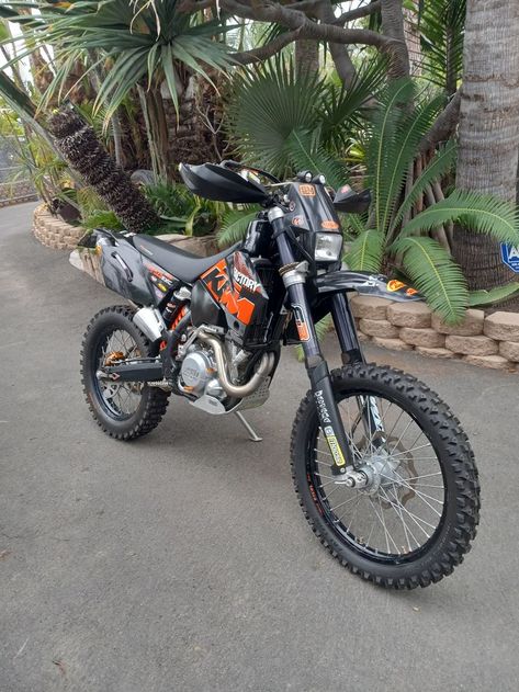 my '07 KTM 525 exc w/ off road set up Ktm 525 Exc, Tracker Motorcycle, Ktm Exc, Dirt Bikes, Off Road, Bike, Road, Pins, Quick Saves