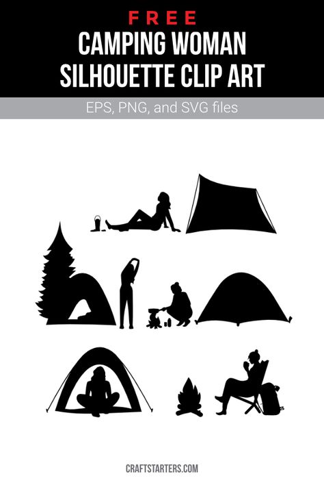 Camping Silhouette, Fire Guard, Travel Woman, Couple Camping, Frida Kahlo Paintings, Kahlo Paintings, Camping Png, Wolf Silhouette, Mini Tortillas