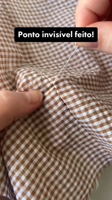 Invisible Stitch, Simple Stitch, Sewing Crafts Tutorials, Sew Ins, Ladder Stitch, Diy Clothes Life Hacks, Sewing Stitches, Craft Tutorial, Sewing Items