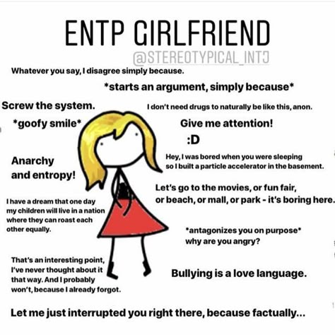 Enfp Boyfriend, Entj Relationships, Intp Relationships, Entp And Intj, Entp Personality, Entp Personality Type, Mbti Entp, Types Of Psychology, Myers Briggs Personality Test