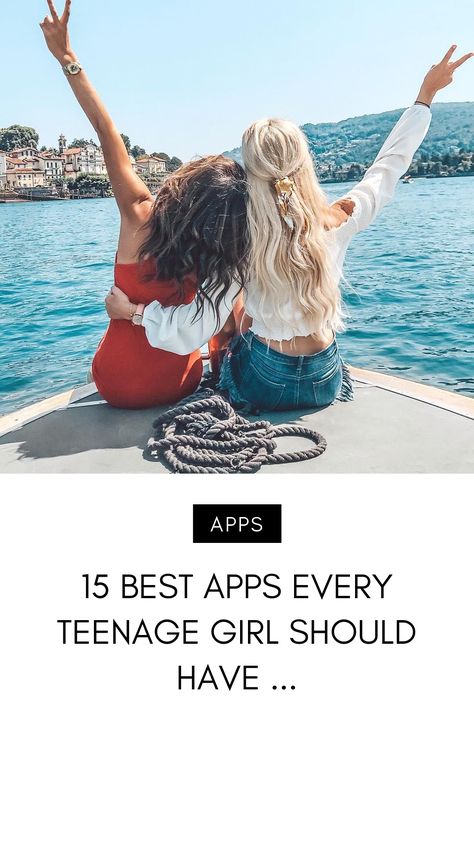 15 Best Apps Every Teenage Girl Should Have ... Apps Every Girl Should Have, Apps For Girls Must Have, Best Apps For Teenagers, Apps Teen Girls Need, Apps That Every Girl Should Have, Apps Every Teenage Girl Needs, Must Have Apps For Teens, Apps All Girls Should Have, Apps Every Teen Girl Needs