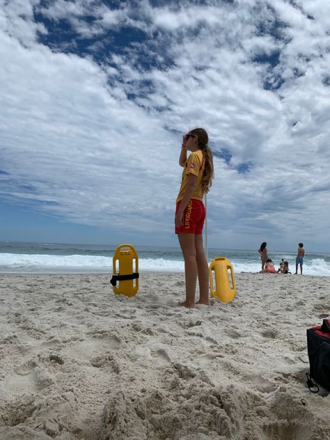 #lifeguard Lifeguard Aesthetic Beach, Summer Lifeguard Aesthetic, Beach Lifeguard Aesthetic, Lifesaving Sport, Life Guard Aesthetic, Female Lifeguard, Lifeguard Aesthetic, Surf Lifesaving, Bondi Rescue