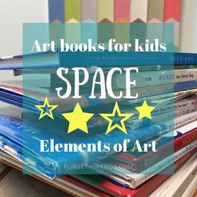 Art With Yarn, Element Of Space, Yarn Painting Art, Elements Of Art Space, Space Art Projects, Space Lessons, Elementary Art Classroom, Art Books For Kids, Online Art Courses