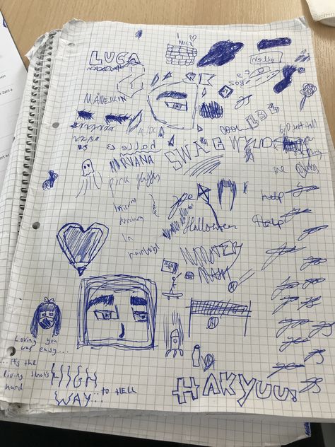 Doodles To Do At School, Class Doodles, Notebook Doodles, School Books, School Work, Graffiti, Notebook, Bullet Journal, Doodles