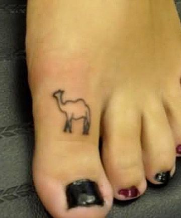 Camel Tattoo, Toe Tattoo, Toe Tattoos, Texas Tattoos, Clever Tattoos, Tattoo Portfolio, Knee Tattoo, Funny Tattoos, Tattoo Parlors