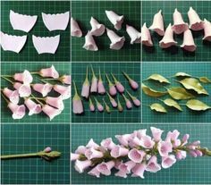 Frosting Tricks, Sugar Paste Flowers, Sugar Flowers Tutorial, Fondant Flower Tutorial, Săpunuri Handmade, Polymer Flowers, Cold Porcelain Flowers, Fleurs Diy, Gum Paste Flowers