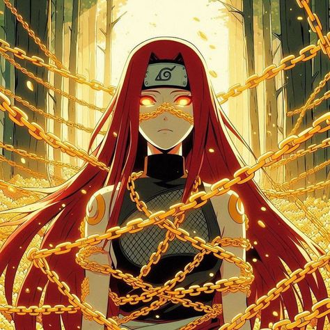 Uzumaki Clan Fanart, Fem Naruto Fanart, Kushina Uzumaki Fanart, Female Naruto Uzumaki, Kunoichi Naruto Oc, Red Hair Naruto, Naruto Uzumaki Clan, Uzumaki Oc, Naruto And Kushina