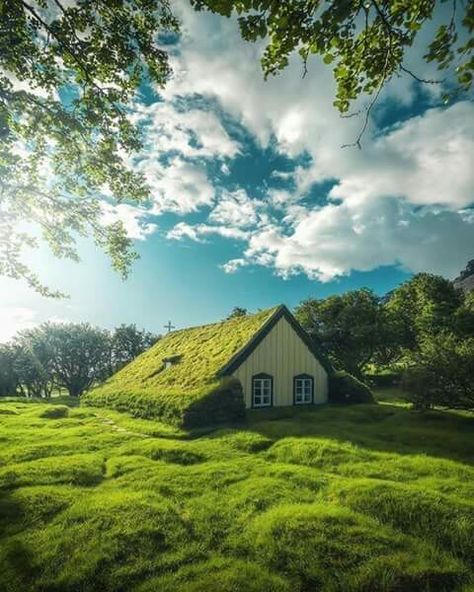 Greenhouse In Iceland Turf House, Pintu Interior, Iceland Photos, Solar Design, Southern Region, Going Green, Destination Voyage, Beautiful Morning, Reykjavik