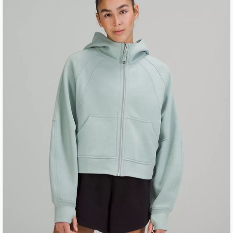 Brand New. Nwt Color: Silver Blue Size: Xs/S Scuba Oversized Full Zip, Scuba Jacket, Lululemon Hoodie, Lululemon Scuba Hoodie, Lululemon Scuba, Lululemon Jacket, Women Hoodies Sweatshirts, Colorful Hoodies, Oversize Hoodie