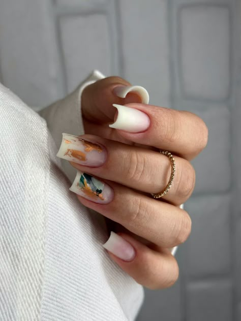 Slim Nails Design, Slim Nails, Nail Tech Quotes, One Color Nails, Edgy Nails, Casual Nails, Classy Acrylic Nails, Manicure Ideas, New Year's Nails