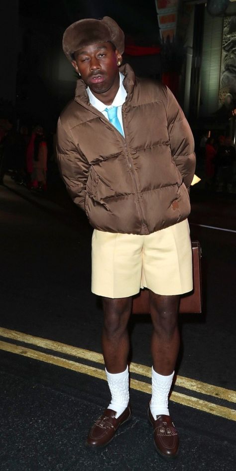 Tyler Concert, Tyler The Creator Fashion, Tyler The Creator Outfits, Gucci Love Parade, Love Parade, Streetwear Ideas, Concert Fit, T Baby, Street Fashion Men Streetwear