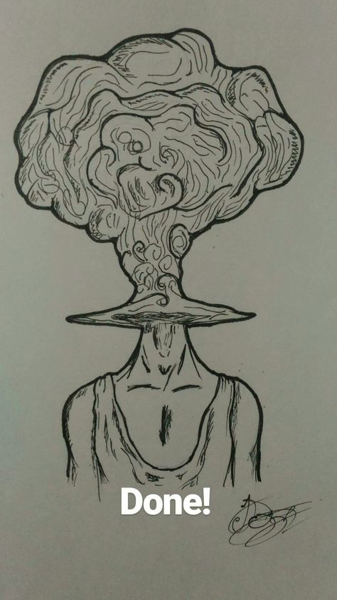 Mind explosion! #drawing #ink Head Blowing Up Art, Head Exploding Drawing, Crazy Mind Drawing, Scrambled Mind Drawing, Exploding Head Tattoo, Anger In Drawing, Lost Mind Drawing, Mind Exploding Art, Lose My Mind Draw