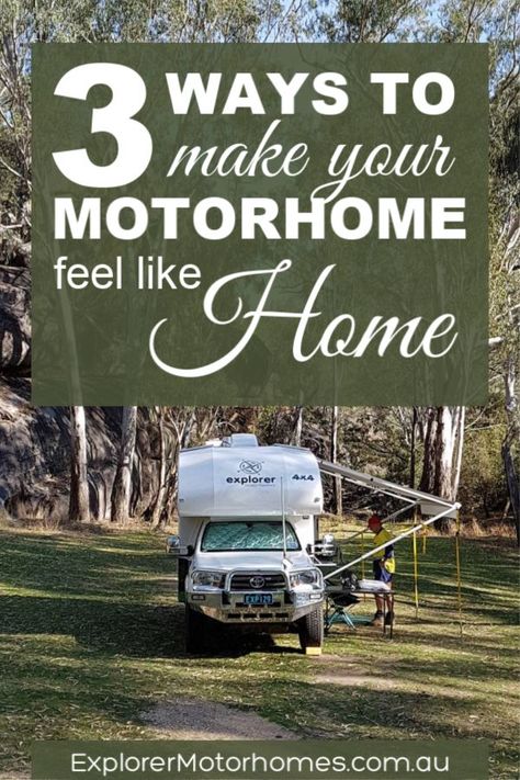 Motorhome Living, Motorhome Travels, Motorhome Interior, Australian Road Trip, Luxury Motorhomes, Rv Tips, 20 Year Old, Living On The Road, Rv Living Full Time