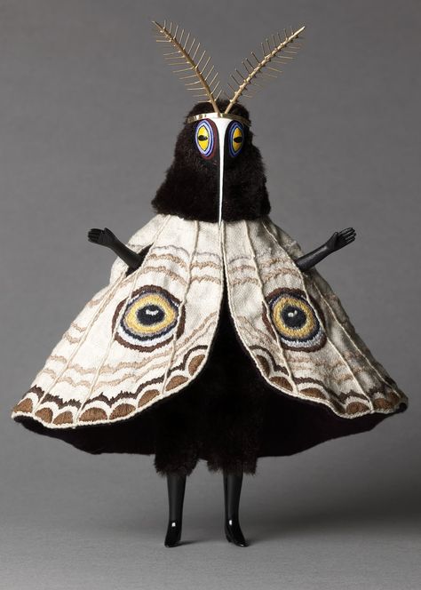 Cat Johnston Moth Dress, Papillon Butterfly, 영감을 주는 캐릭터, Creature Design, Anthropology, Costume Design, Character Design Inspiration, Wearable Art, Character Inspiration