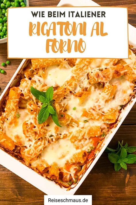 Rigatoni, Lasagna, Super Easy, Pasta, Ethnic Recipes, Travel, Quick Saves, Lasagne