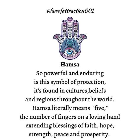 Hamsa Hand Meaning Spiritual, Spiritual Hamsa Tattoos, Quotes On Protection, Hamsa Symbol Meaning, Spiritual Hand Symbols, Hamsa Hand Quote, Hand Of Fatima Meaning, Hamsa Meaning Spiritual, Hand Of Hamsa Meaning