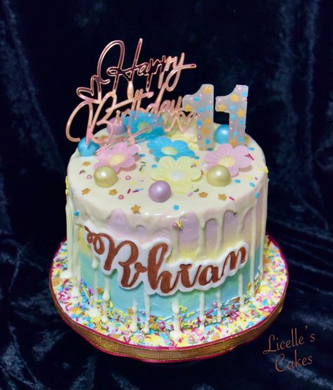 Candy Melt, Pastel Cake, Cakes Design, Wafer Paper Flowers, Pastel Cakes, Cake Candy, Wafer Paper, Candy Melts, Buttercream Cake