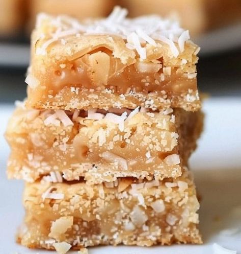 Coconut Chewies Recipe - Recipecs Coconut Chewies Bars, Unsweetened Shredded Coconut Recipes, Coconut Chewies 12 Tomatoes, Chinese Chews Recipe, Coconut Chews, Coconut Chewies, Coconut Recipes Easy, Shredded Coconut Recipes, Coconut Dessert Recipes