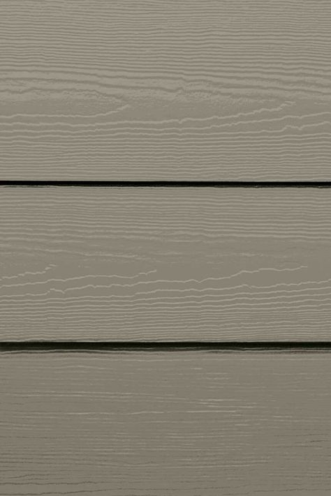 A taupe-based color with darker undertones, Monterey Taupe offers a sophisticated and striking neutral. Click to explore this color or request a sample. Mushroom Color Siding, Taupe Vinyl Siding House, Monterey Taupe Exterior, Monterey Taupe Hardie Board, Greige Siding, Hardie Monterey Taupe, Taupe House Exterior, Taupe Siding, Hardie Board Siding Colors