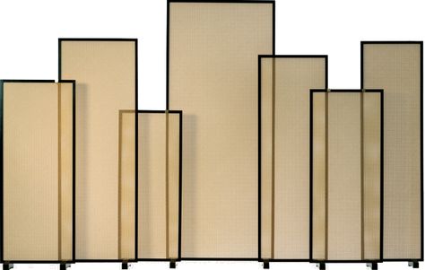 Screens Room Dividers, Folding Screen Room Divider, Partition Screen, Tile Showroom, Rental Decorating, Showroom Design, Workspace Design, Room Dividers, Laundry Room Decor