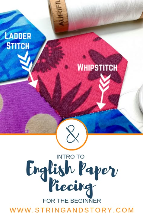 Epp Tutorial Paper Piecing, Hexie Patterns English Paper Piecing, How To English Paper Piece, English Paper Piecing Tutorial, Hand Pieced Quilts Patterns, Beautiful Quilts Inspiration, English Paper Piecing For Beginners, Hexies Projects English Paper Piecing, Epp Hexagon Projects