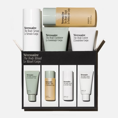 The Body Ritual - Nécessaire | Sephora Skincare Set Package, Trip Bag, Pr Kit, Chemical Exfoliation, Barbara Sturm, Oil Body Wash, Rituals Set, Hotel Branding, Branding Ideas