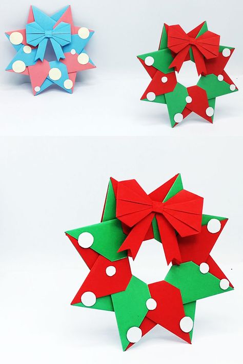 #origami christmas #star - nightmare before christmas wreath - origami #christmas tree ornaments - christmas wreath #table decorations - christmas #decor diy paper craft ideas - christmas #ornaments homemade - felt christmas ornaments - handmade christmas ornaments - #diy paper christmas decorations #easy craft ideas - crochet christmas decorations #wreath - diy swag wreath christmas decorations - origami christmas ornaments diy - homemade christmas #decor Handmade Christmas Decorations Paper Homemade Ornaments, Diy Swag Wreath Christmas Decorations, Christmas Decorations Origami, Diy Paper Christmas Ornaments Tutorials, Origami Christmas Tree Ornaments, Paper Christmas Decorations For Kids, Origami Xmas Decorations, Christmas Origami Decorations, Easy Christmas Origami