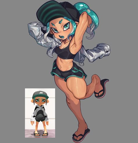 Splatoon Drawings, Character List, Warframe Art, Nintendo Splatoon, Tomboy Art, Nintendo Fan Art, Splatoon 2 Art, Splatoon Comics, Splatoon Art