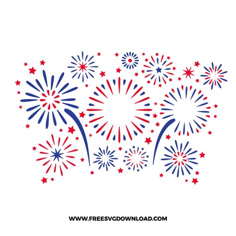 Fireworks Svg Free, 4th Of July Svg Free, Noah Crafts, Fireworks Clipart, Starbucks Wrap Svg, Starbucks Wrap, Fireworks Svg, Drawing Journal, 4th Of July Svg