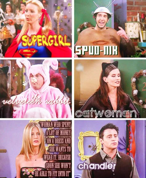 Hahaha Halloween episode(: Friends Halloween Episode, Funny Friends Moments, Party Hard Meme, Meme Friends, Friends 1994, Friends Tv Quotes, Friends Memes, Friends Best Moments, Friend Jokes