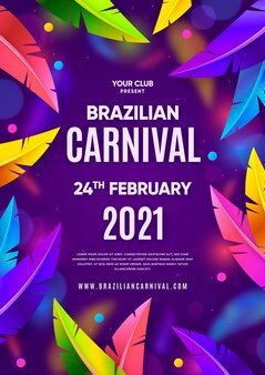 Carnaval Vectors, Photos and PSD files | Free Download Carnival Flyer, Brazilian Carnival, New Year Post, File Free, Psd Files, Free Psd, Flyer Template, Design Elements, Graphic Resources