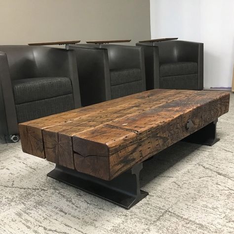 Custom Wood Dining Table, Burled Wood Coffee Table, Meja Sofa, Wood Coffee Table Rustic, Desain Pantry, Game Room Bar, Timber Table, Perfect Coffee Table, Industrial Design Furniture